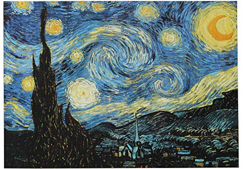 Moruska Starry Night by Vincent Van Gogh Jigsaw Puzzle 